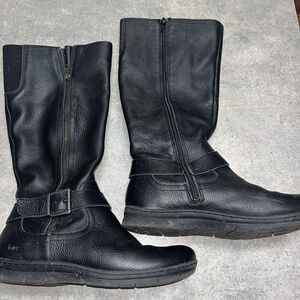 Born Women's Black Heeled Boots